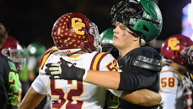 a Central Catholic West Linn 6A Oregon football semifinal November 17 2023 Leon Neuschwander 67